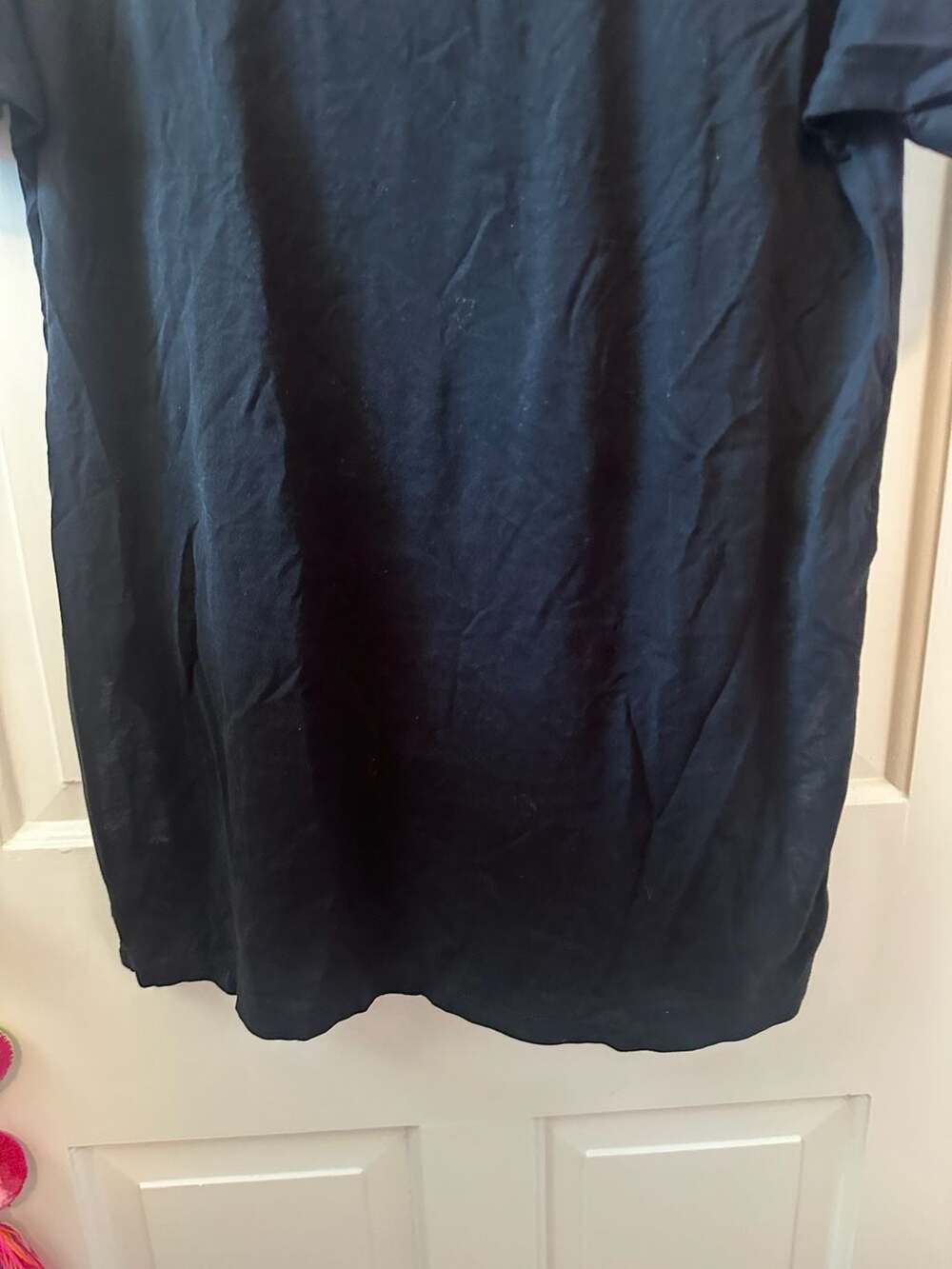 J.Crew Women's Black Cotton Split Hem Tee, Size S - Picture 4 of 8